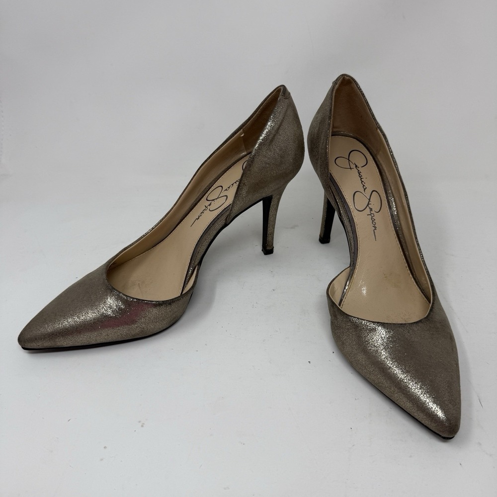Jessica Simpson Shoes Womens Size 7  D'Orsay Pointed Toe Pumps Bronze